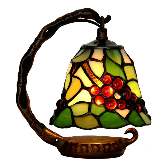 Mini Tiffany Stained Glass Night Lamp