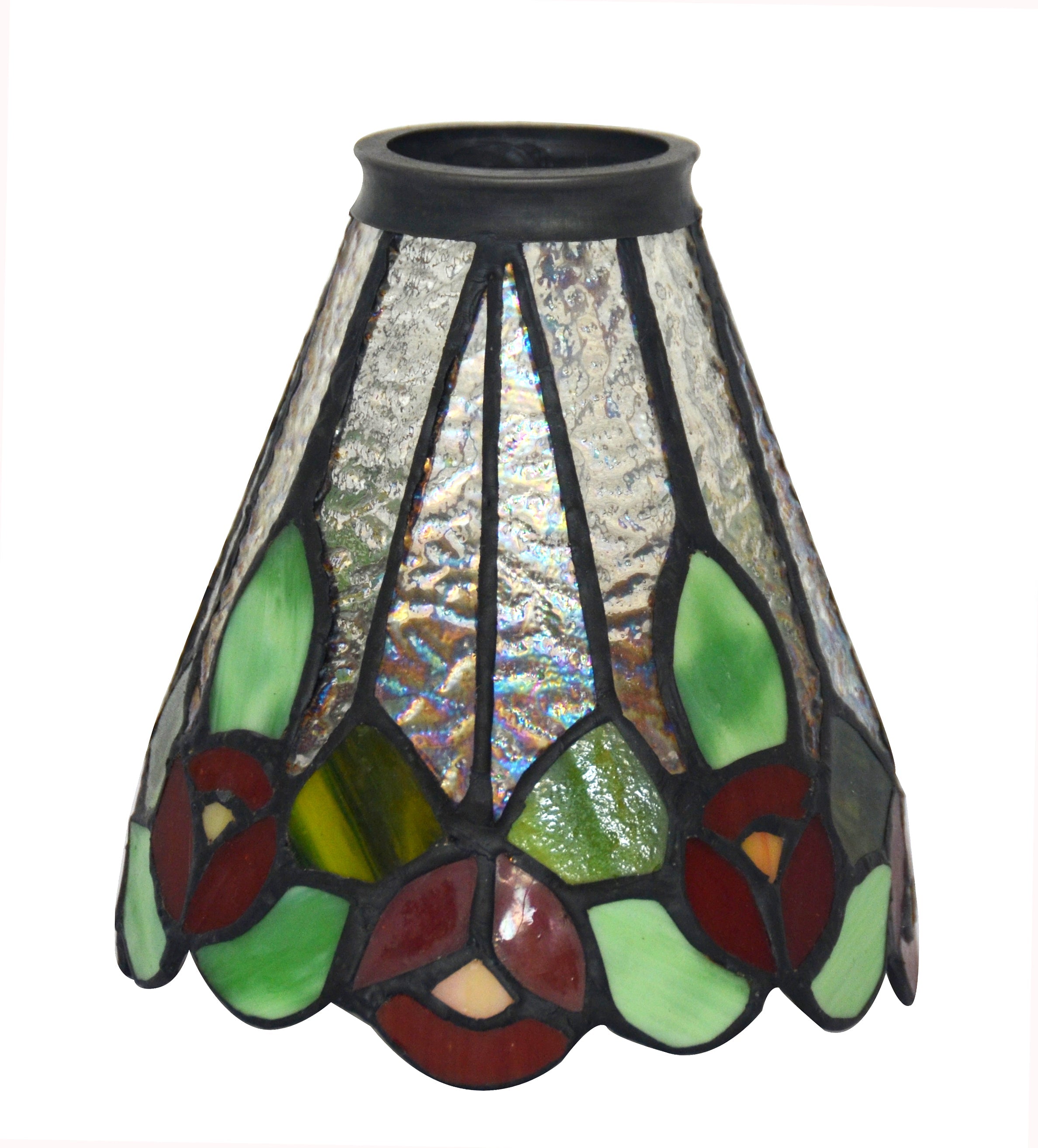 3 light Clove Flower Style Tiffany Stained Glass Pendant Lights