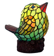 "Happy Bird" Tiffany Leadlight Art Deco Stained Glass Accent Lamp