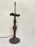 2 Lights  Metal Vintage Lamp Base  for 16" /18" Tiffany Table Lamp